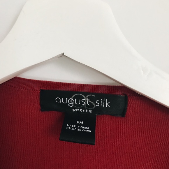 Red Cardigan - Picture 2 of 4